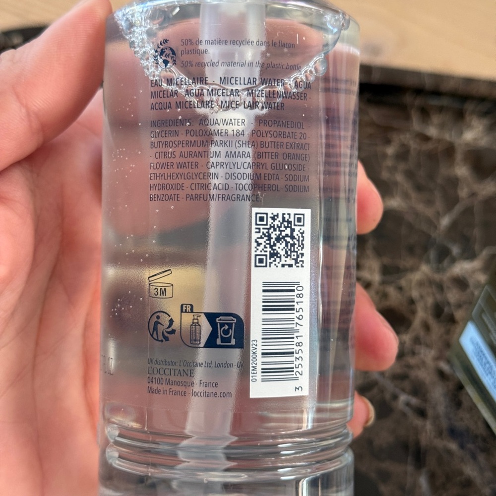 L'OCCITANE Immortelle Divine Cream and Micellar Water Set - Gold and Clear - Picture 5 of 8